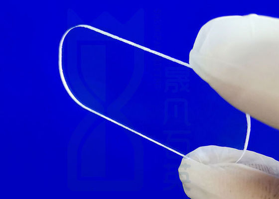 Đèn khử trùng bằng tia cực tím Tấm thủy tinh thạch anh Quang học siêu mỏng tùy chỉnh