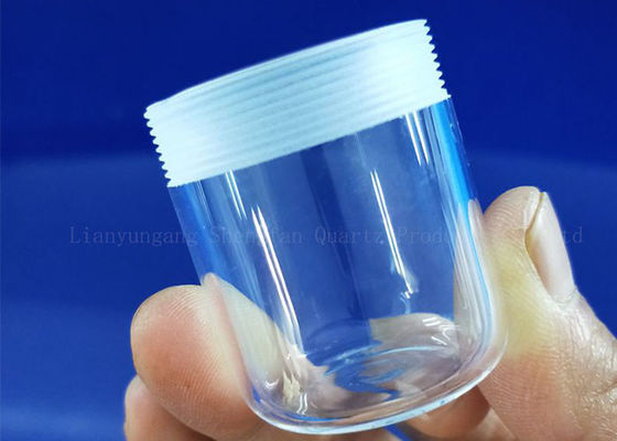 Morse 6.5 Chai thủy tinh thạch anh ống ren được đánh bóng