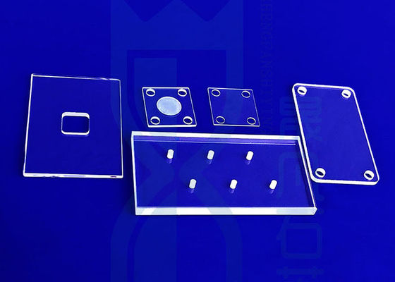 Máy Cnc tấm kính thạch anh SIO2 tùy chỉnh Đánh bóng kích thước lớn