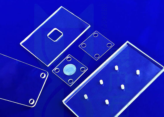 Máy Cnc tấm kính thạch anh SIO2 tùy chỉnh Đánh bóng kích thước lớn