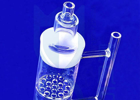 Quy trình phòng thí nghiệm thủy tinh Tùy chỉnh dụng cụ thạch anh 2.2g / Cm3 Dụng cụ thủy tinh khoa học