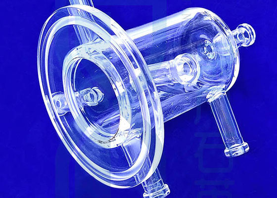 Morse 6.5 Thủy tinh tùy chỉnh 2.2g / Cm3 Dụng cụ thí nghiệm thạch anh cho ngành công nghiệp hóa chất