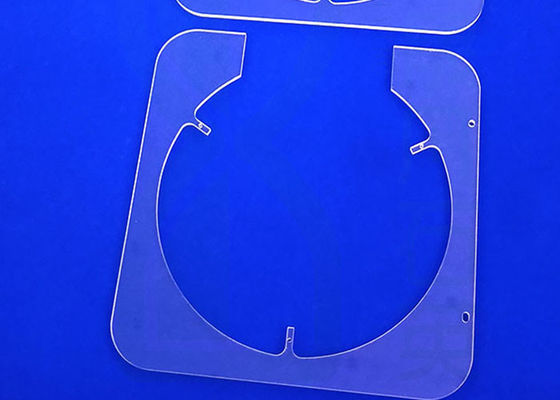 Khay thạch anh trong suốt OEM tùy chỉnh cho chất bán dẫn quang điện