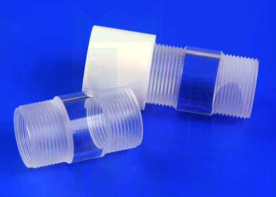 Chai thuốc thử phòng thí nghiệm tùy chỉnh trong suốt với vít 1750 ℃ ​​Điểm nóng chảy