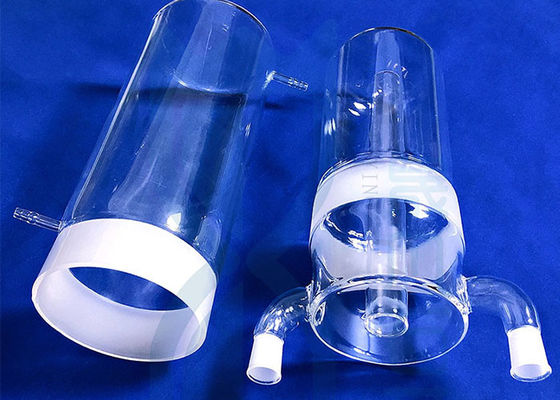 Lò có đường kính lớn 2,2g / Cm3 Ống thủy tinh thạch anh Phòng thí nghiệm Khoa học Thủy tinh