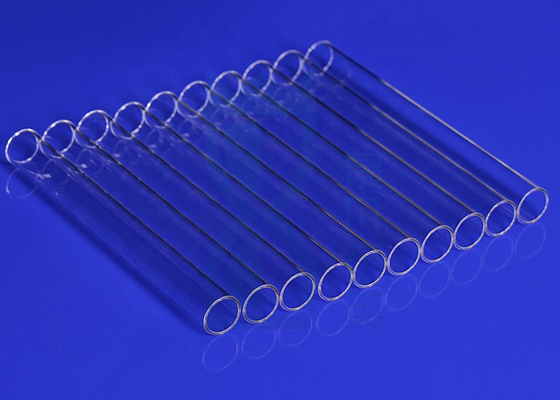 Chống nhiệt độ cao 1100 độ ống thủy tinh thạch anh tùy chỉnh