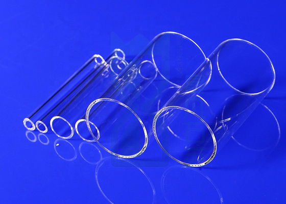 Chống nhiệt độ cao 1100 độ ống thủy tinh thạch anh tùy chỉnh