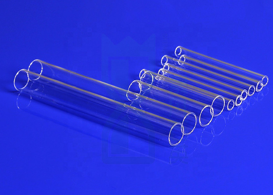 Chống nhiệt độ cao 1100 độ ống thủy tinh thạch anh tùy chỉnh