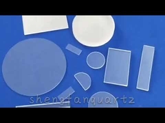 Tấm kính thạch anh 0.3mm, Kính thạch anh trong suốt, Đế thủy tinh thạch anh có độ tinh khiết cao