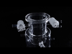 Dụng cụ thạch anh thủy tinh 300mm tùy chỉnh cho lĩnh vực bán dẫn