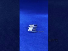 Các bộ phận chính xác thạch anh nhiệt độ cao hoàn thiện CNC tùy chỉnh