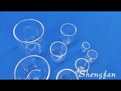 Chén nung chảy thạch anh silica nóng chảy cao cấp cho nhiều ứng dụng