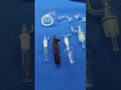 Nhà máy tùy chỉnh chống nhiệt độ cao ống xoắn ốc thạch anh trong suốt