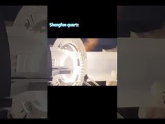 Mặt bích thạch anh trong suốt tùy chỉnh chịu nhiệt độ cao và chống ăn mòn