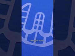 Xem tấm thủy tinh thạch anh chịu nhiệt hình vuông cho bản demo bán dẫn