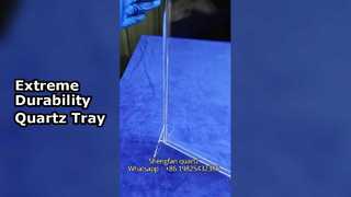 Khay thủy tinh thạch anh chịu nhiệt độ cao và chống ăn mòn